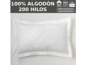 PACK 10 COJINES LISO 200H HOSTELERIA 100% ALGODON